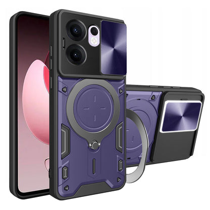 Hülle für Oppo Reno13 FS 5G / Reno13 F 4G / Reno13 F, Techsuit, CamGuard Pro, Lila