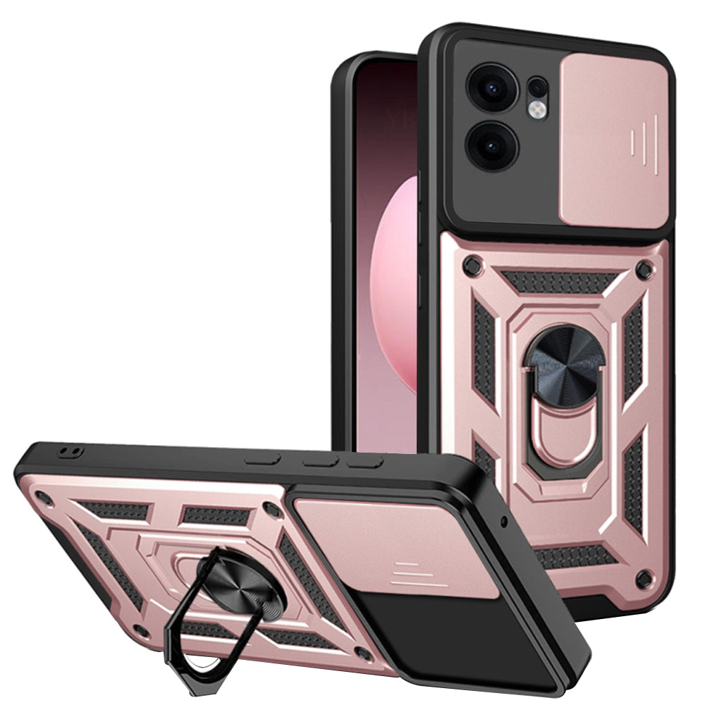 Hülle für Oppo Reno13 FS 5G / Reno13 F 4G / Reno13 F, Techsuit, CamShield, Rosa