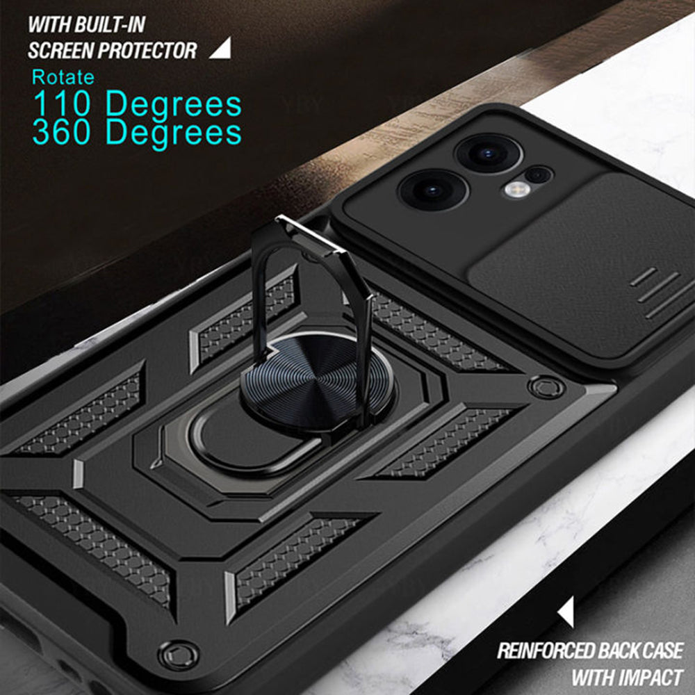 Hülle für Oppo Reno13 FS 5G / Reno13 F 4G / Reno13 F, Techsuit, CamShield, Rosa