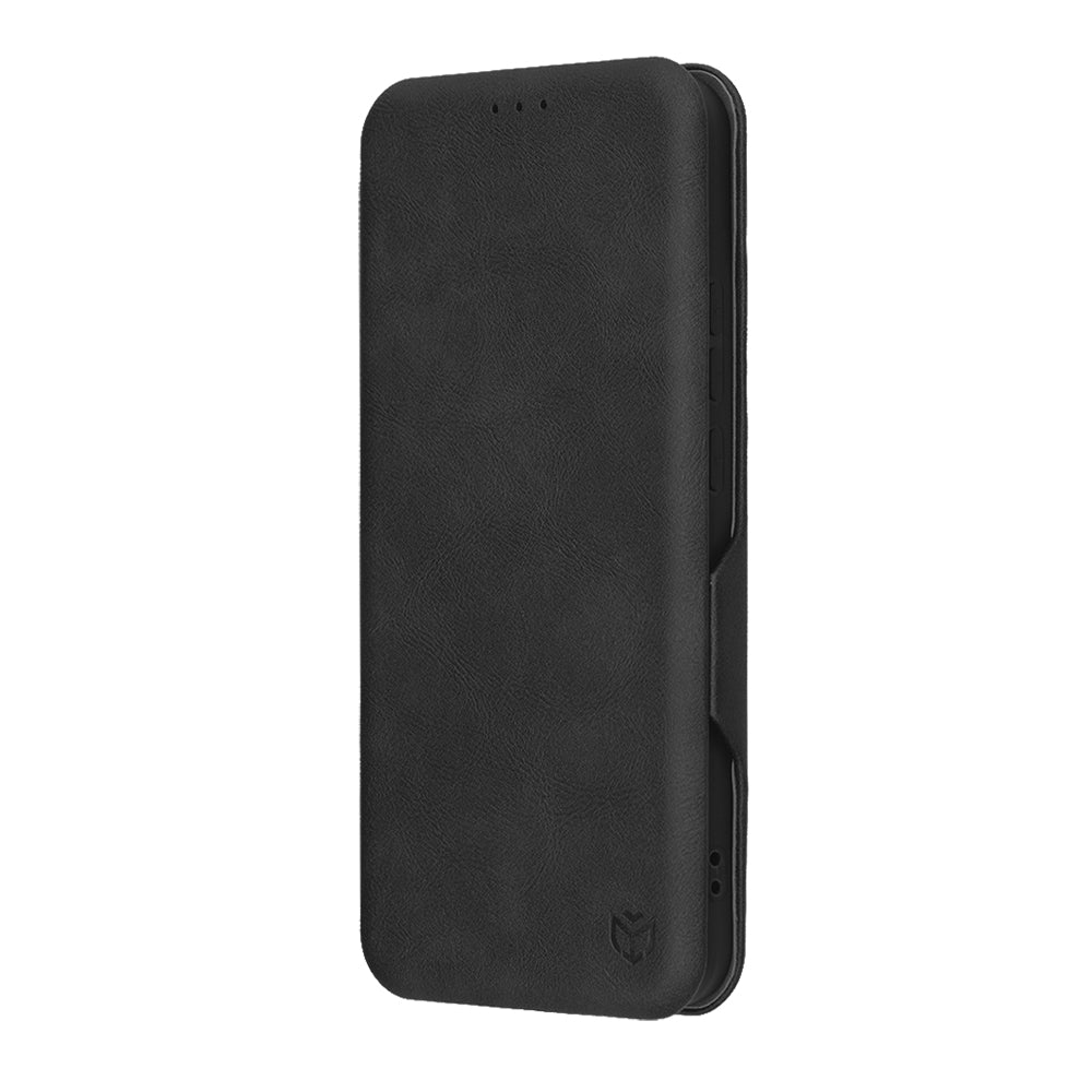 Hülle für Oppo Reno13 FS 5G / Reno13 F 4G / Reno13 F, Techsuit, Safe Wallet Plus, Schwarz