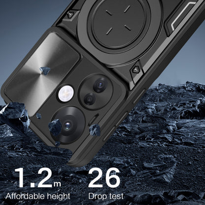 Hülle für Oppo Reno13 Pro, Techsuit, CamGuard Pro, Lila