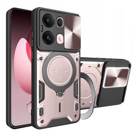 Hülle für Oppo Reno13 Pro, Techsuit, CamGuard Pro, Roségold