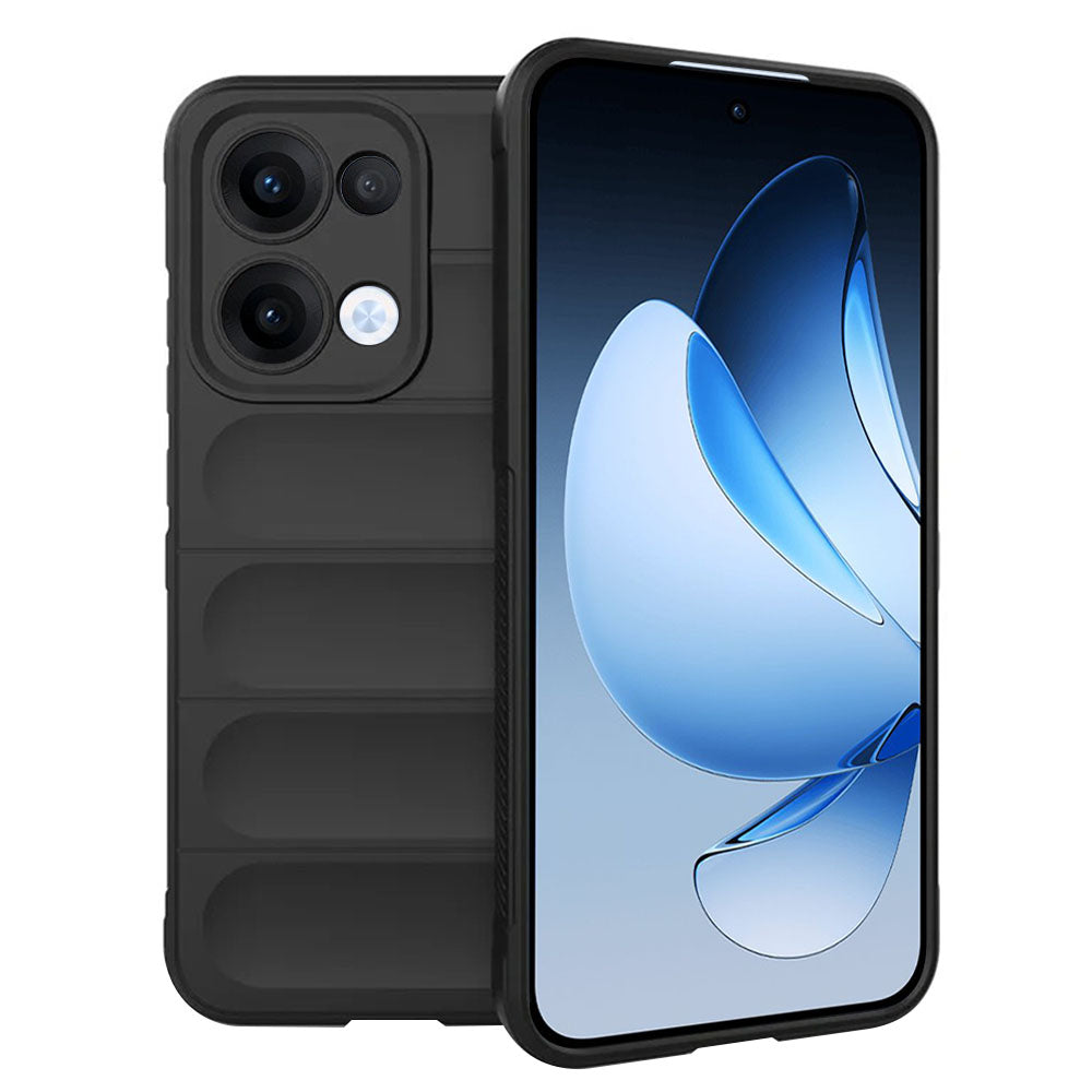 Hülle für Oppo Reno13, Techsuit, Magic Shield, Schwarz