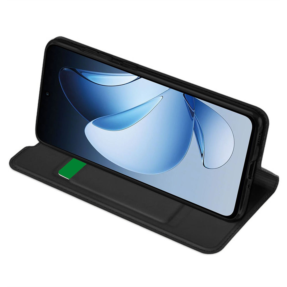 Hülle für Oppo Reno13, Techsuit, Magskin Book, Schwarz