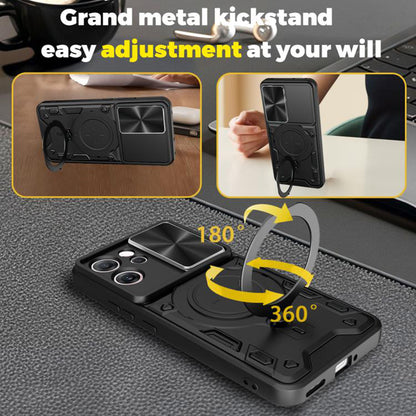 Hülle für Oppo Reno14 FS 5G / Reno14 F, Techsuit, CamGuard Pro, Lila