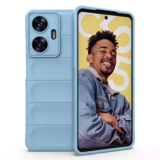 Hülle für Oppo Reno14 FS 5G / Reno14 F, Techsuit, Magic Shield, Blau