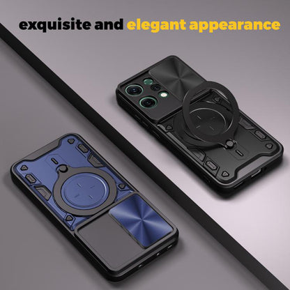 Hülle für Oppo Reno14 Pro, Techsuit, CamGuard Pro, Schwarz