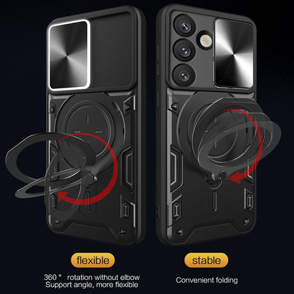 Hülle für Oppo Reno15 FS / Reno15 F, Techsuit, CamGuard Pro, Schwarz