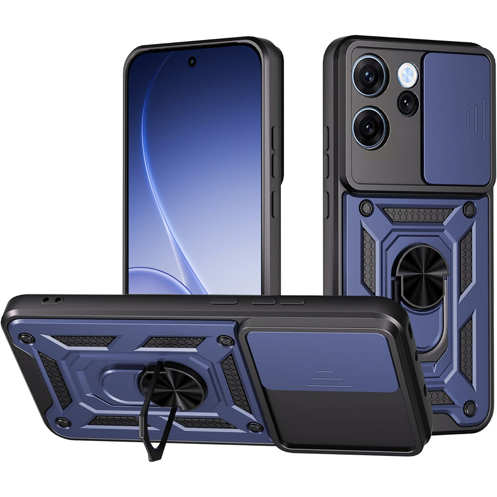 Hülle für Oppo Reno15 FS / Reno15 F, Techsuit, CamShield, Blau