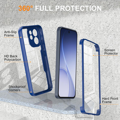 Hülle für Oppo Reno15 FS / Reno15 F, Techsuit, ColorVerse 360, Schwarz