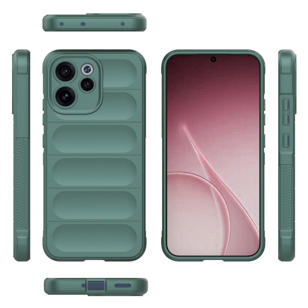 Hülle für Oppo Reno15 FS / Reno15 F, Techsuit, Magic Shield, Grün