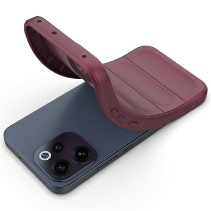 Hülle für Oppo Reno15 FS / Reno15 F, Techsuit, Magic Shield, Weinrot