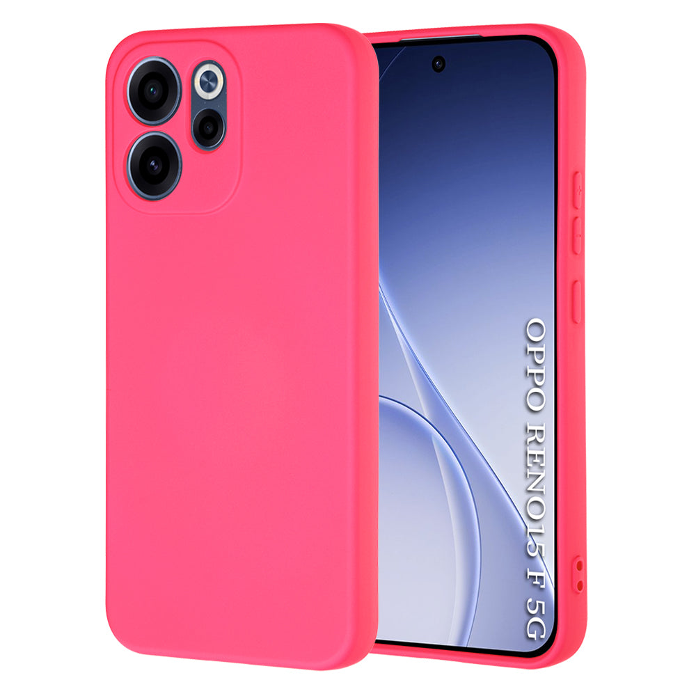 Hülle für Oppo Reno15 FS / Reno15 F, Techsuit, SoftFlex, Dunkelrosa