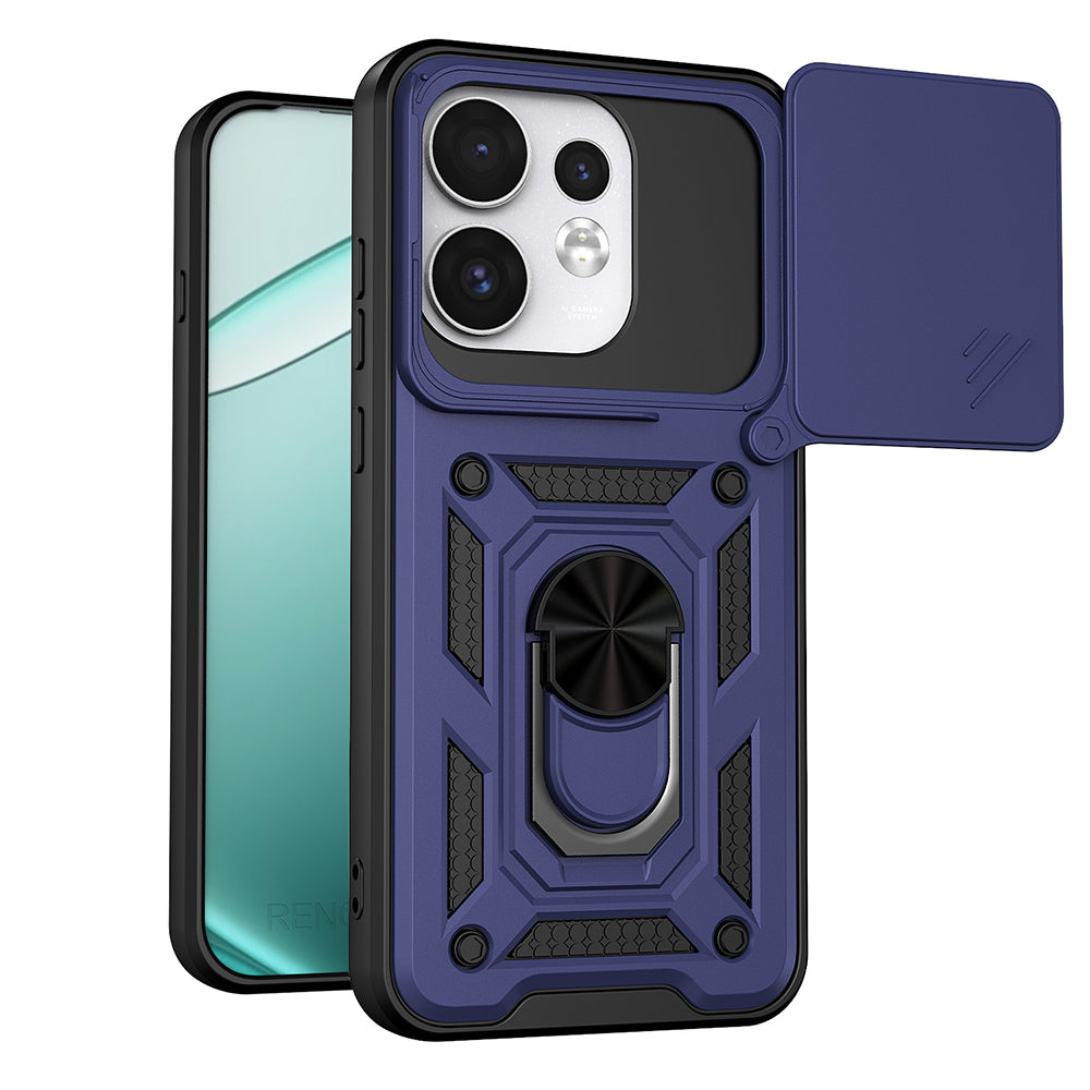 Hülle für Oppo Reno16 / Reno16 Pro, Techsuit, CamShield, Blau