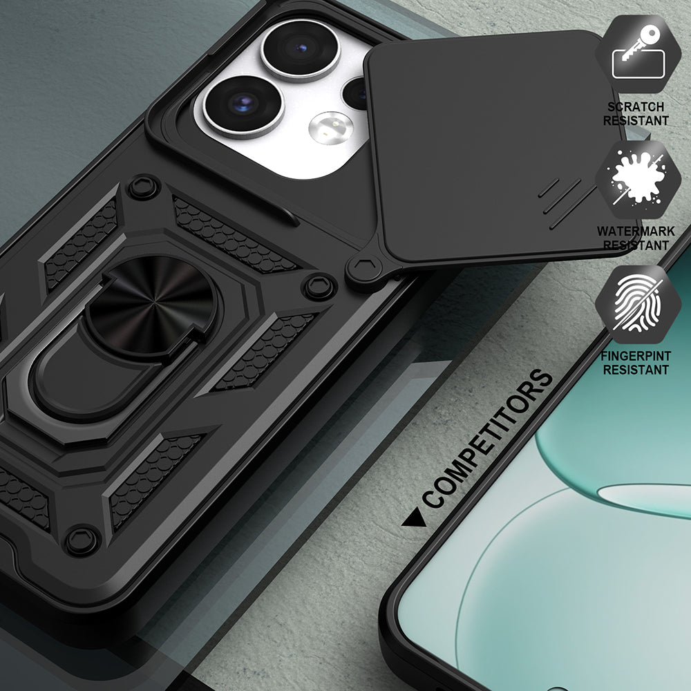 Hülle für Oppo Reno16 / Reno16 Pro, Techsuit, CamShield, Blau