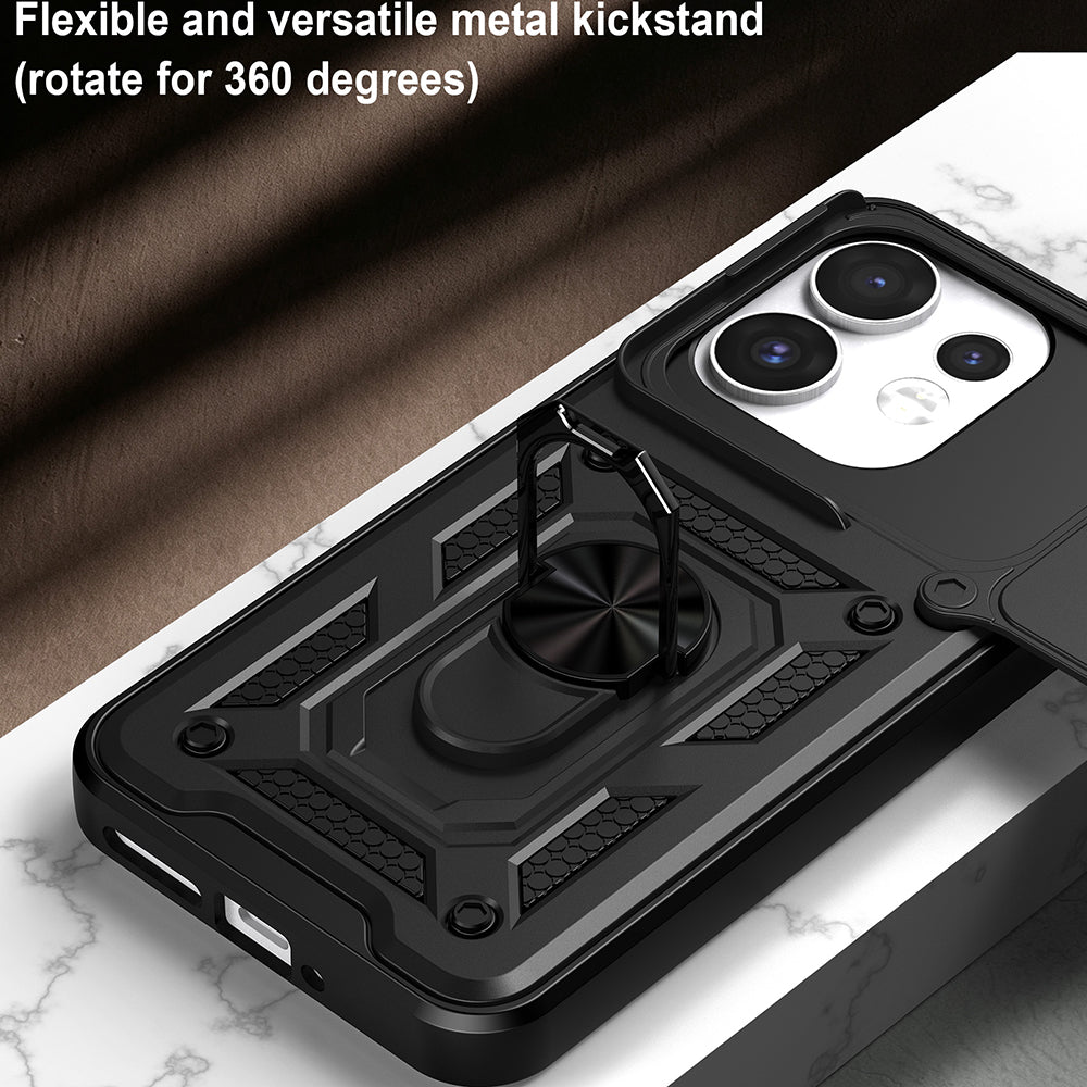 Hülle für Oppo Reno16 / Reno16 Pro, Techsuit, CamShield, Roségold