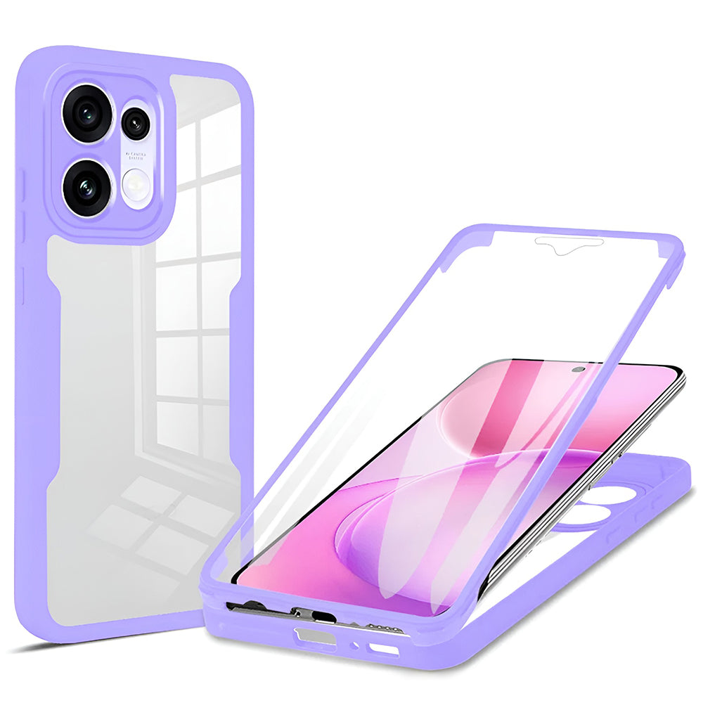Hülle für Oppo Reno16 / Reno16 Pro, Techsuit, ColorVerse 360, Lila