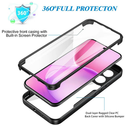 Hülle für Oppo Reno16 / Reno16 Pro, Techsuit, ColorVerse 360, Lila