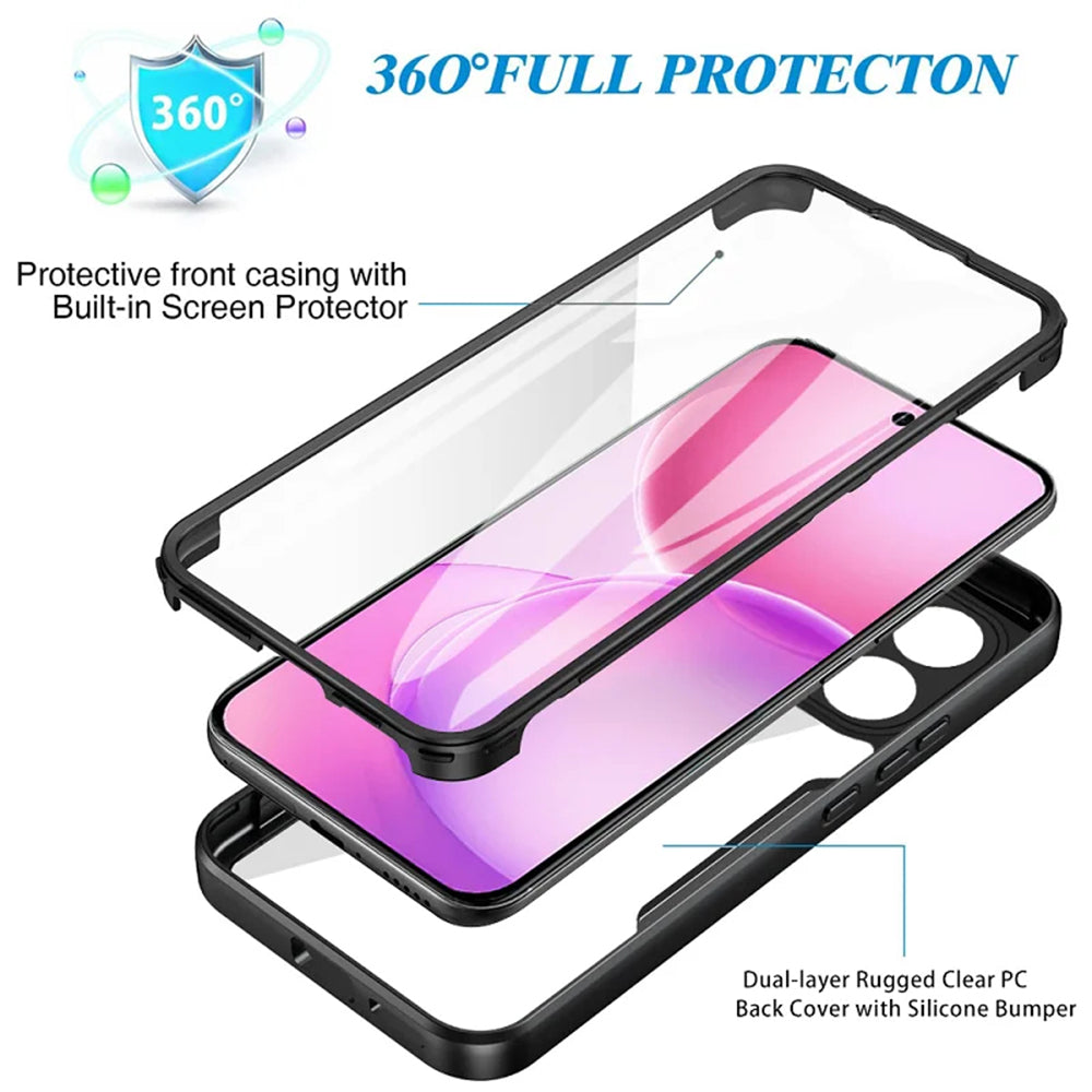 Case for Oppo Reno16 / Reno16 Pro, Techsuit, ColorVerse 360, Pink