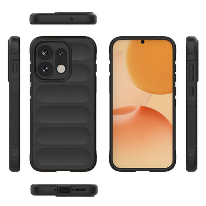 Hülle für Oppo Reno16 / Reno16 Pro, Techsuit, Magic Shield, Schwarz