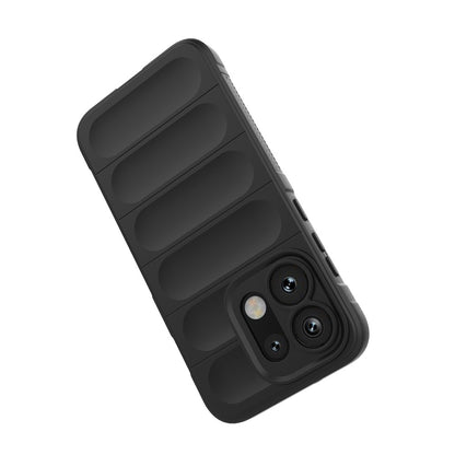 Hülle für Oppo Reno16 / Reno16 Pro, Techsuit, Magic Shield, Schwarz