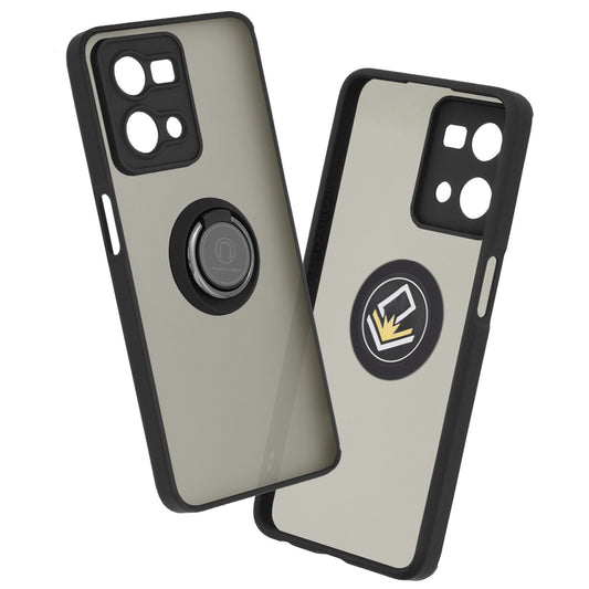 Hülle für Oppo Reno7, Techsuit, Glinth, Schwarz