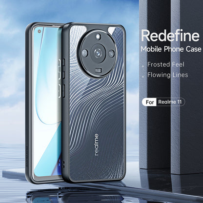 Hülle für Realme 11 5G, DUX DUCIS, Aimo, Schwarz