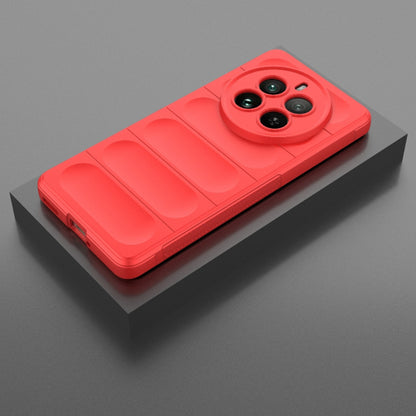 Hülle für Realme 12 Pro / 12 Pro+, Techsuit, Magic Shield, Rot