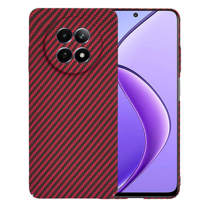 Hülle für Realme 12x / 12, Techsuit, Carbonite FiberShell, Rot