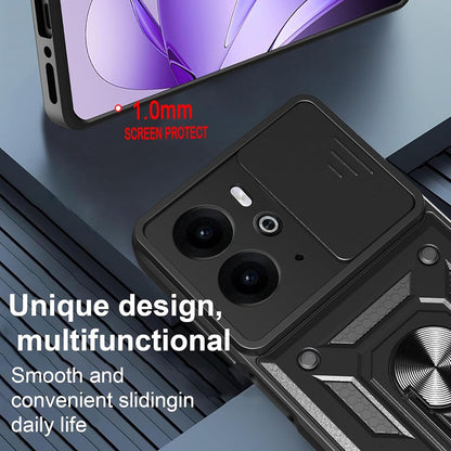 Hülle für Realme 14T / 14, Techsuit, CamShield, Schwarz