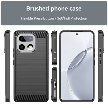 Case for Realme 16 Pro+, Techsuit, Carbon, Black