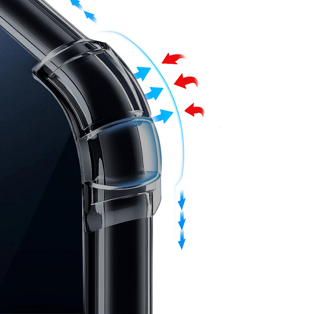 Hülle für Realme 16 Pro, Techsuit, Shockproof Clear, Transparent