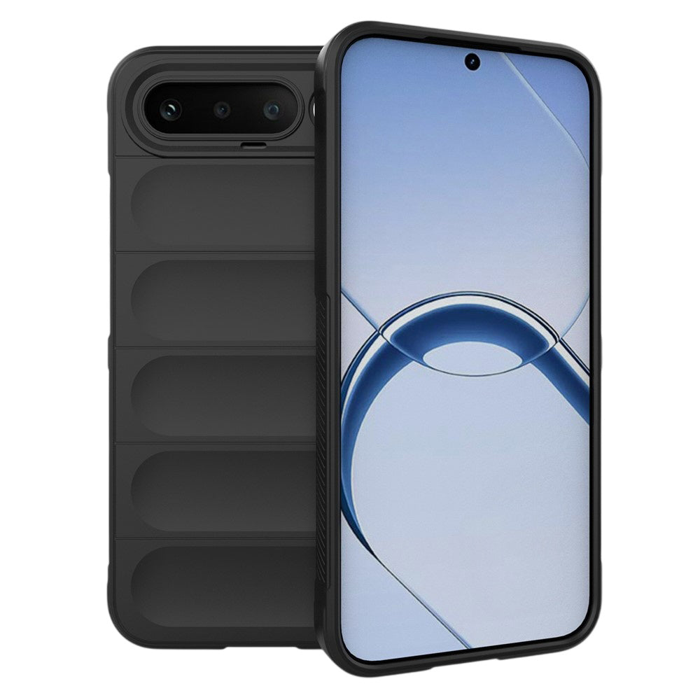 Hülle für Realme 16, Techsuit, Magic Shield, Schwarz