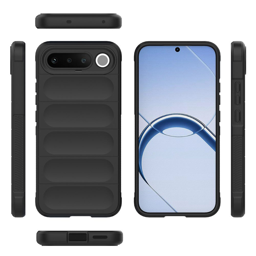 Hülle für Realme 16, Techsuit, Magic Shield, Schwarz