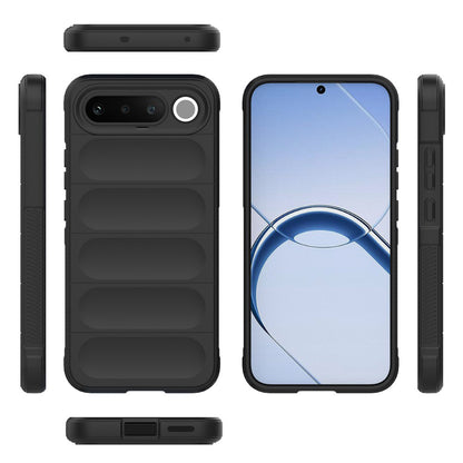 Hülle für Realme 16, Techsuit, Magic Shield, Schwarz