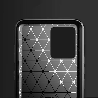 Hülle für Realme 8 Pro / 8, Techsuit, Carbon, Schwarz
