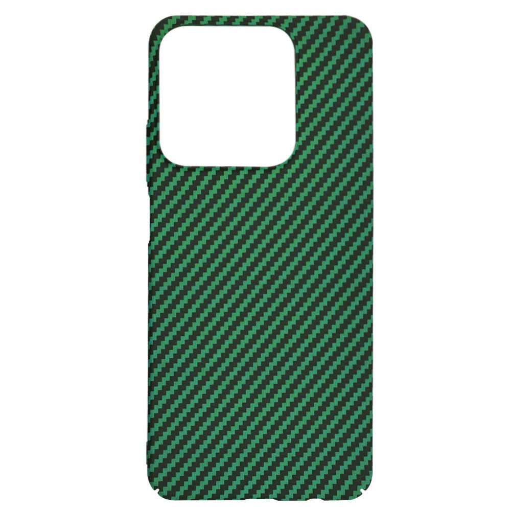 Case for Realme C63 / C61, Techsuit, Carbonite FiberShell, Green