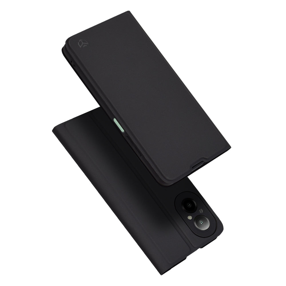 Hülle für Realme C67 4G, Techsuit, Magskin Book, Schwarz