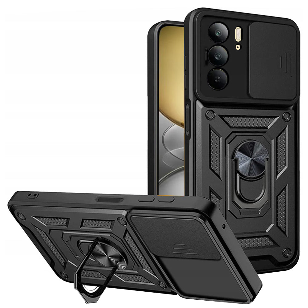 Hülle für Realme C75 5G / 14x, Techsuit, CamShield, Schwarz