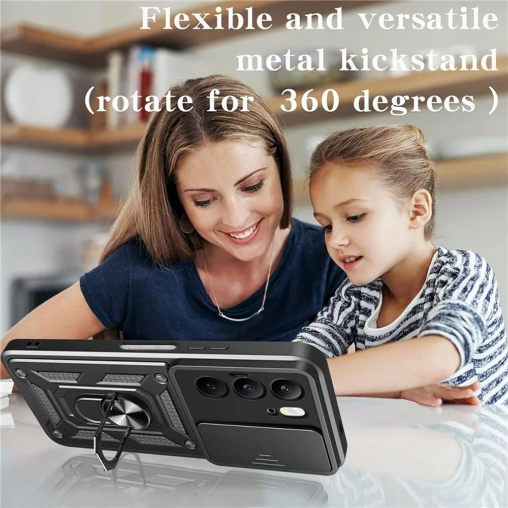 Hülle für Realme C75 5G / 14x, Techsuit, CamShield, Schwarz