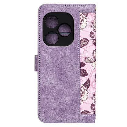 Hülle für Realme GT 6T / GT 6, Techsuit, FlipCraft, Lila