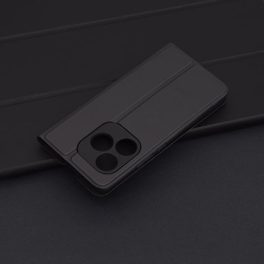 Hülle für Realme GT 6T / GT 6, Techsuit, Magskin Book, Schwarz