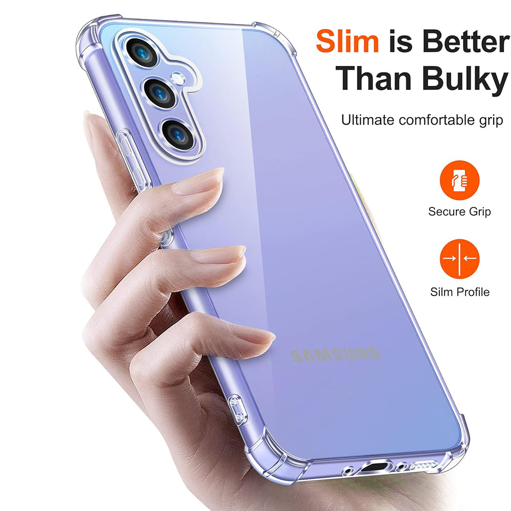 Hülle für Realme GT 7 Pro, Techsuit, stoßfest klar, transparent