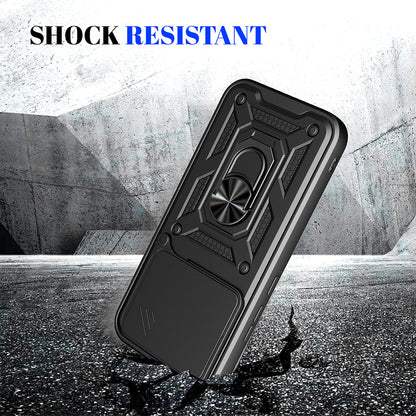 Hülle für Realme GT 8 Pro, Techsuit, CamShield (Runde Kameraaussparung), Schwarz