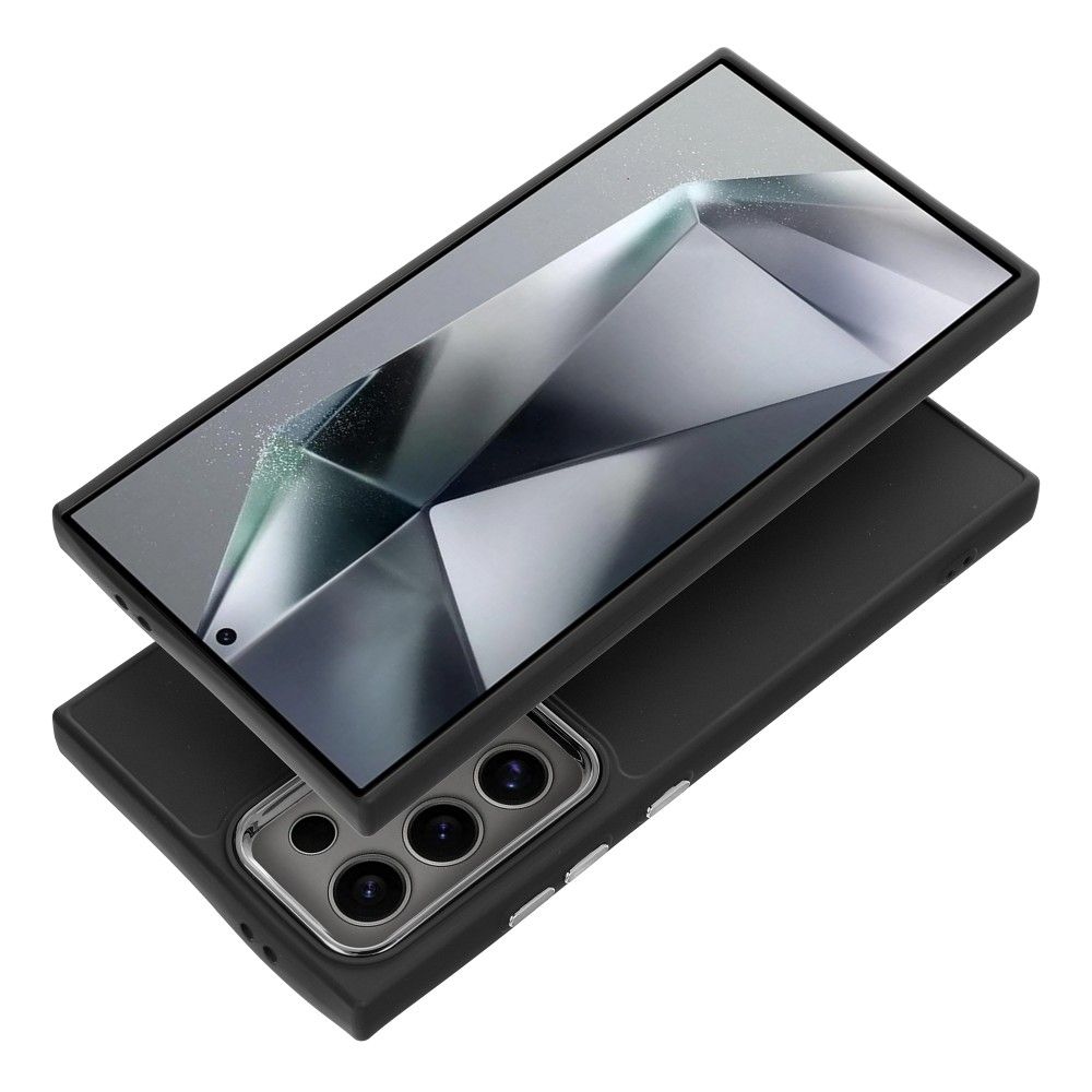 Hülle für Samsung Galaxy S24 FE S721, OEM, Frame, Schwarz