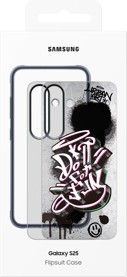 Hülle für Samsung Galaxy S25 S931, FlipSuit Rugged Case, Schwarz EF-JS931CBEGWW