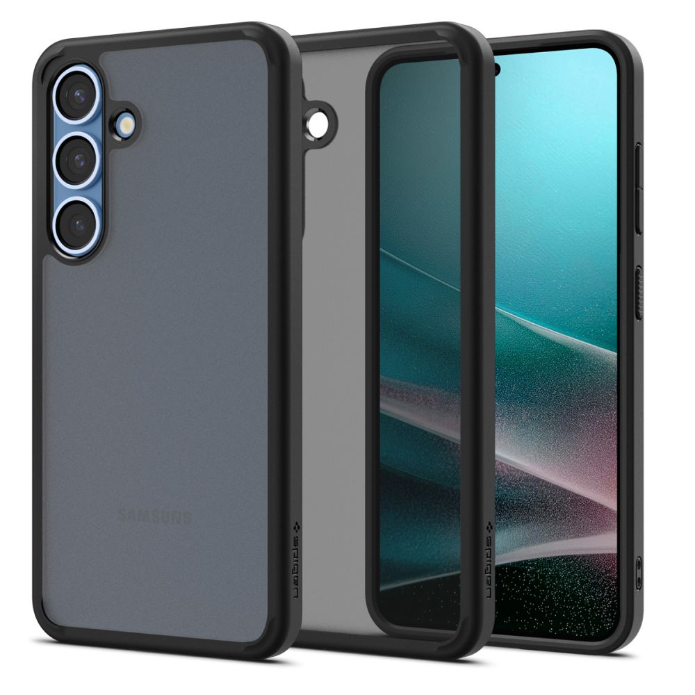 Hülle für Samsung Galaxy S25 S931, Spigen, Ultra Hybrid, Matt Schwarz ACS09007