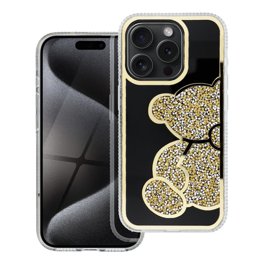 Hülle für Samsung Galaxy A15 5G A156 / A15 A155, OEM, Teddy Bear, Goldfarben