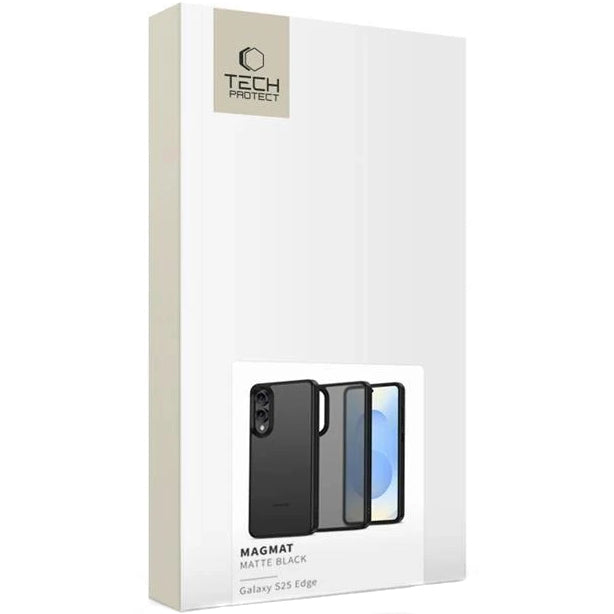 Hülle für Samsung Galaxy S25 Edge S937, Tech-Protect, Magmat, Schwarz