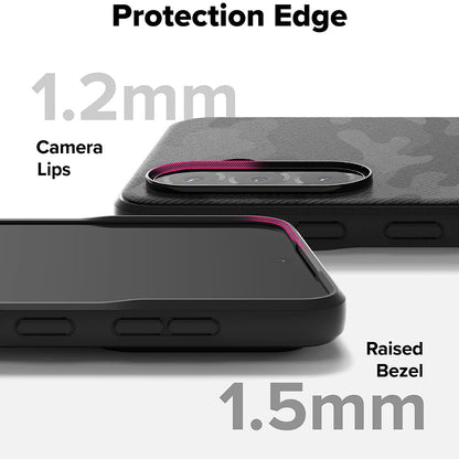 Hülle für Samsung Galaxy A56 A566 / A36 A366, Ringke, Onyx Camo, Schwarz